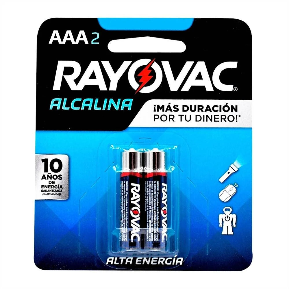 PILA "RAYOVAC" ALKALINA "AAA" PVP X PZA
