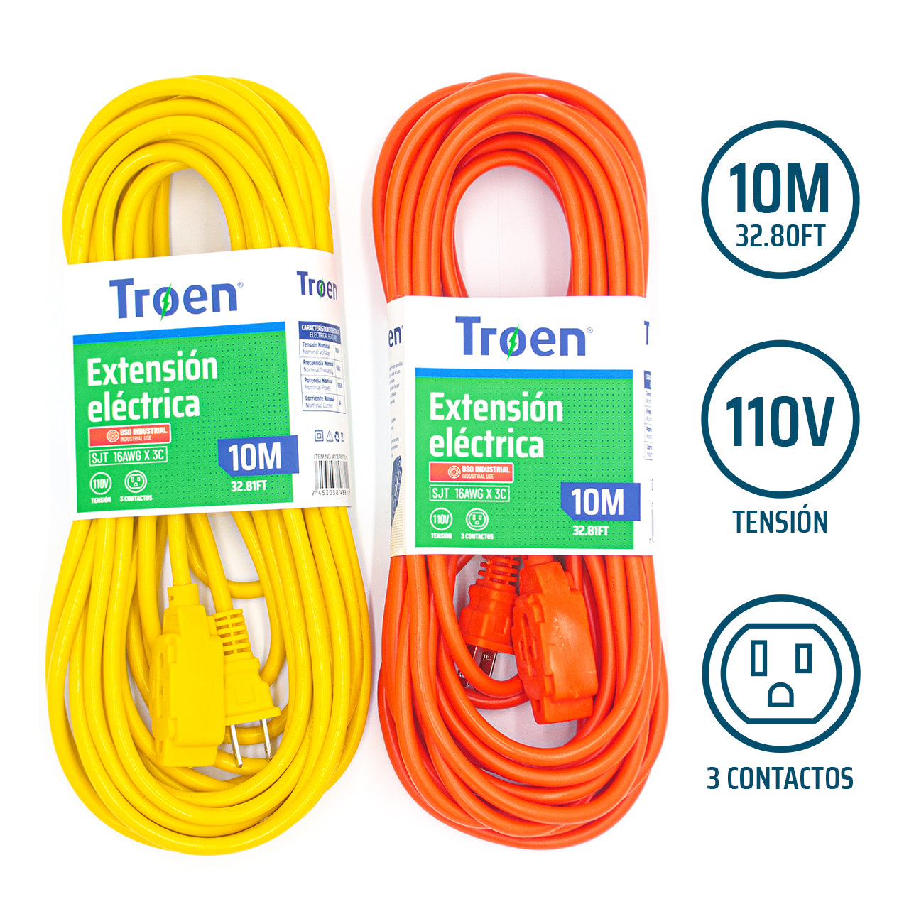 EXTENSION ELECTRICA 2 X 16AWG