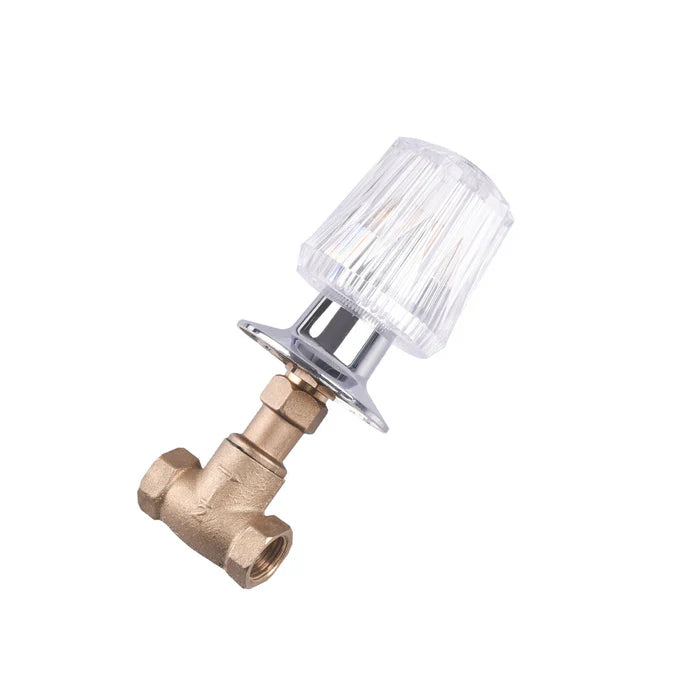 LLAVE DE DUCHA INDIVIDUAL POMO BLANCO GRIVEN