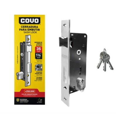 CERRADURA PARA EMBUTIR COVO