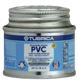 PEGA 1/64 PARA TUBERIA PVC CONDICIONES HUMEDAS TUBRICA