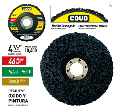 DISCO PARA REMOVER OXIDO COVO