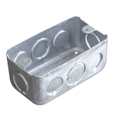 CAJETIN RECTANGULAR METALICO