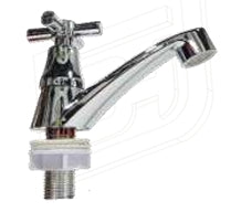 LLAVE DE LAVAMANO PLASTICA 1/2" DAHAI