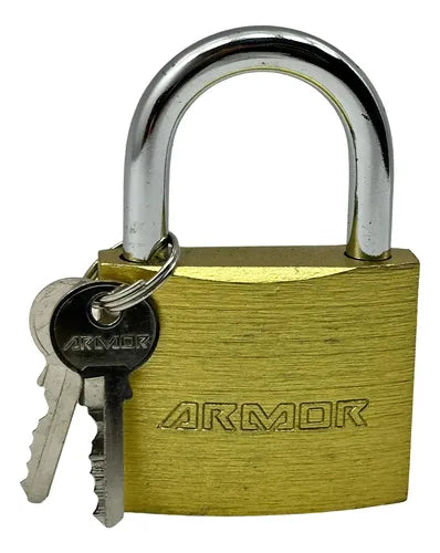 CANDADO ARMOR DORADO