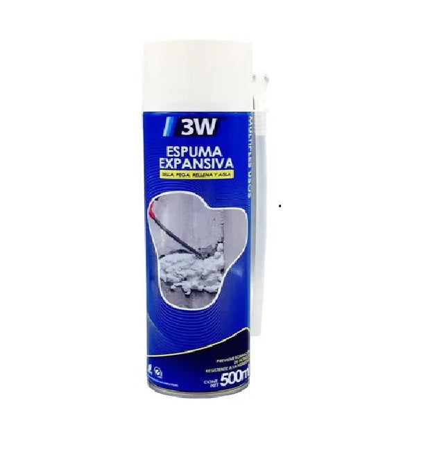 ESPUMA EXPANSIVA 3W 500ML