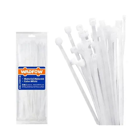 TIRRAP AMARRE PLASTICO BLANCO 48MM30CM MARCA WADFOW
