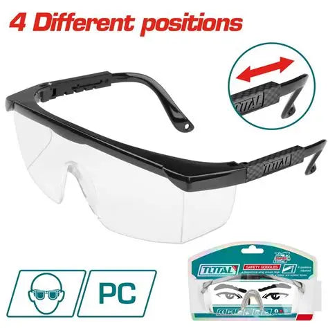 LENTES DE SEGURIDAD AJUSTABLE 4 POSICIONES