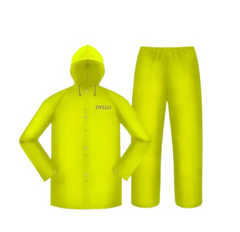 PONCHO 2 PIEZAS TRAJE PARA LLUVIA IMPERMEABLE CHUBASQUERO DYLLU