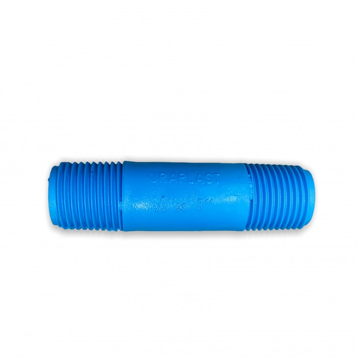 NIPLE 1" PLASTICO ROSCADO B/P