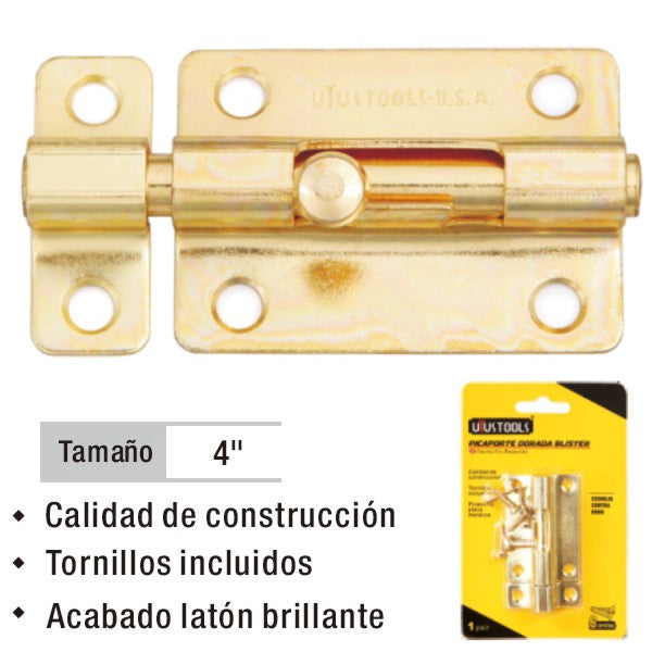 PASADOR DE LATON CON TORNILLO UYUSTOOLS