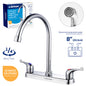 LLAVE DE FREGADERO DOBLE 8" GRIVEN
