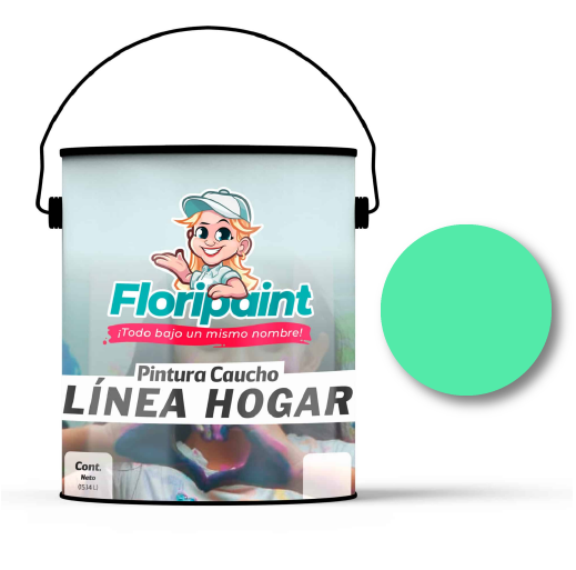 PINTURA CAUCHO CLASE "C" LINEA HOGAR FLORIPAINT