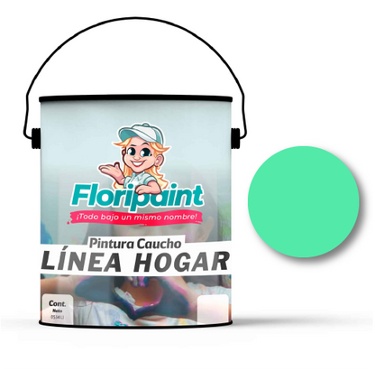 PINTURA CAUCHO CLASE "C" LINEA HOGAR FLORIPAINT