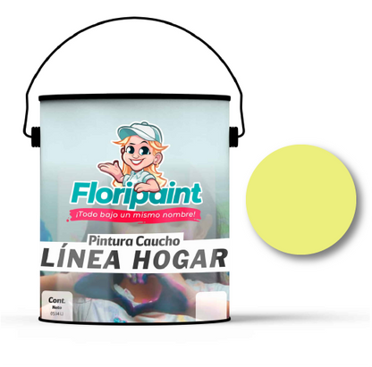 PINTURA CAUCHO CLASE "C" LINEA HOGAR FLORIPAINT