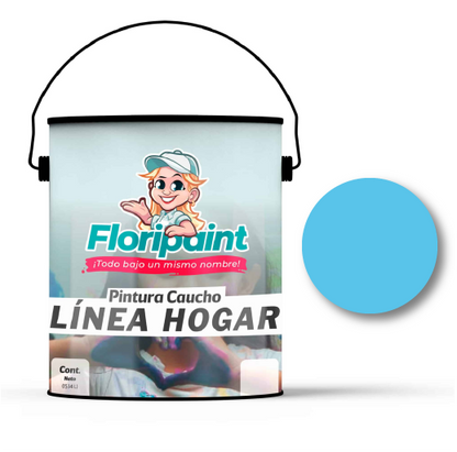 PINTURA CAUCHO CLASE "C" LINEA HOGAR FLORIPAINT