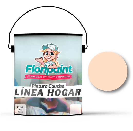 PINTURA CAUCHO CLASE "C" LINEA HOGAR FLORIPAINT