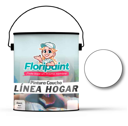 PINTURA CAUCHO CLASE "C" LINEA HOGAR FLORIPAINT