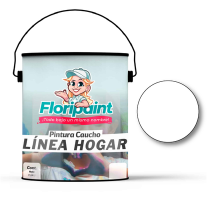 PINTURA CAUCHO CLASE "C" LINEA HOGAR FLORIPAINT