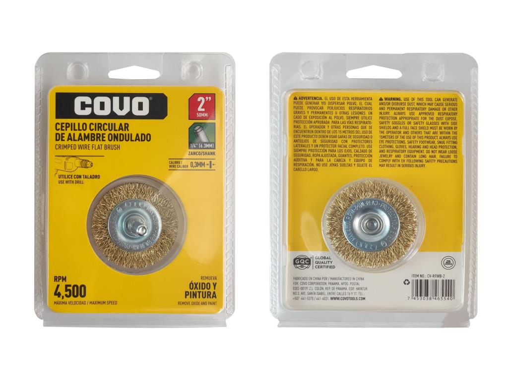 CEPILLO PLANO PARA TALADRO COVO