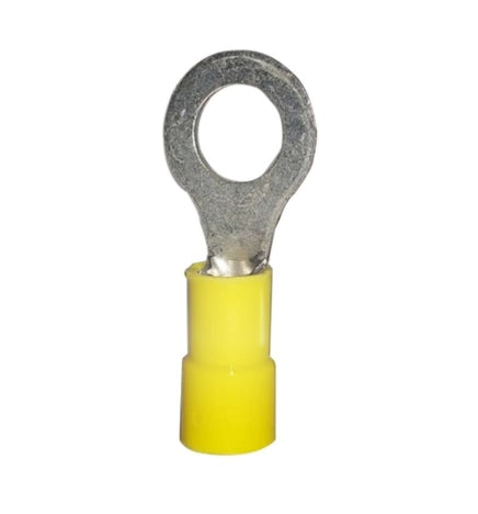 TERMINAL DE ANILLO OJO AMARILLO CABLE 12 - 10 AWG