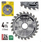 DISCO PARA SIERRA CIRCULAR 4-1/2" COVO