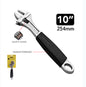 LLAVE AJUSTABLE MANGO FORRADO 10'' EXXEL