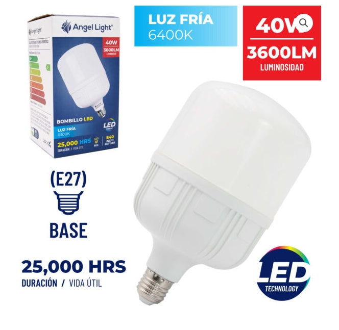 BOMBILLO LED ANGEL LUZ BLANCA ANGEL LIGHT