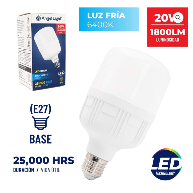 BOMBILLO LED ANGEL LUZ BLANCA ANGEL LIGHT