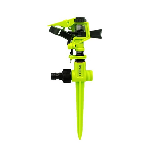 ASPERSOR PLASTICO CON ESTACA 3/4" SALIDA H/M  DYLLU