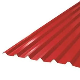 LAMINA ARQUITECTONICA 0.25 ESPESOR X 1M ANCHO X  6 METROS ROJO