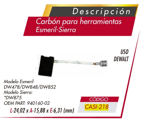 CARBON CAHE-1218 CODECA