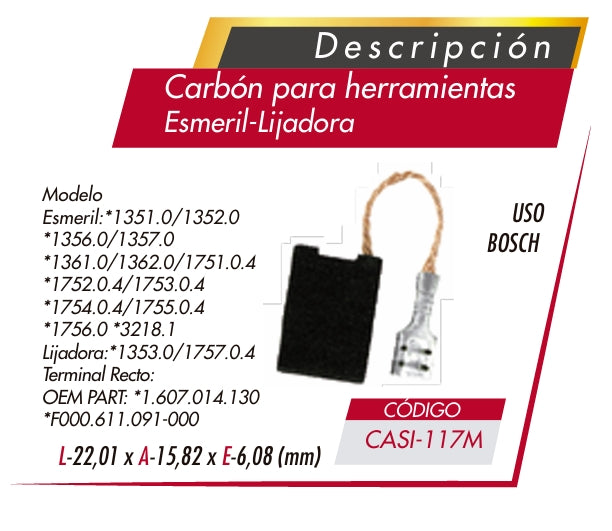 CARBON CASI-117M CODIRE
