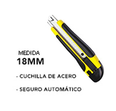 EXACTO METALICO 18MM EXXCEL