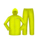 IMPERMEABLE 2 PIEZAS VERDE, TALLA L. DYLLU (PVC)