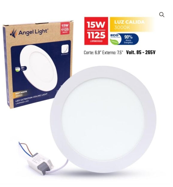 LAMPARA LED ULTRADELGADA EMPOTRAR ANGEL LIGHT