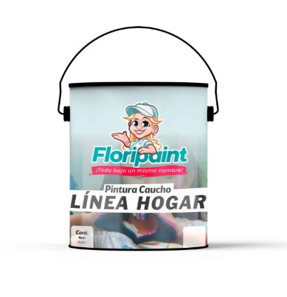 PINTURA CAUCHO CLASE "C" LINEA HOGAR FLORIPAINT