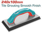 PALUSTRA DE GOMA 240MM X 100MM TOTAL TOOLS