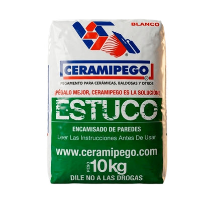 ESTUCO CERAMIPEGO 10KG