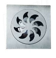 REGILLA CUADRADA 2" 10CM X 10CM INOXIDABLE DAHAI
