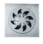 REGILLA CUADRADA 2" 10CM X 10CM INOXIDABLE DAHAI