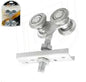 ROLDANA PARA PORTON 4 RUEDAS 1-1/2" PARA RIEL 2" R-30 100KG DAHAI
