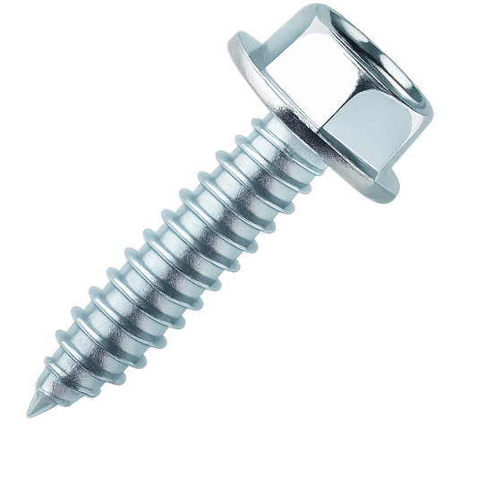 TORNILLO AUTORROSCANTE ZINCADO CABEZA HEXAGONAL CON ARANDELA INTEGRADA