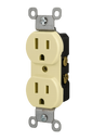 TOMA 270 CORRIENTE DOBLE AMERICANO MARFIL 2P+T 15A125V MARCA VERT UNIDAD
