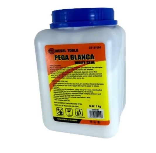 COLA BLANCA 1KG DIESEL TOOLS