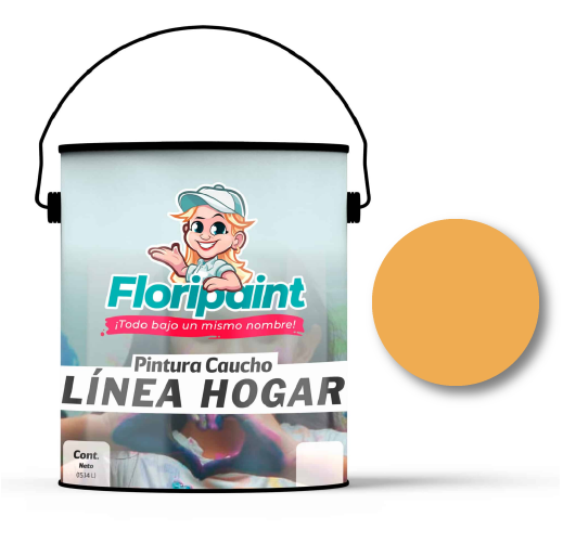 PINTURA CAUCHO CLASE "C" LINEA HOGAR FLORIPAINT