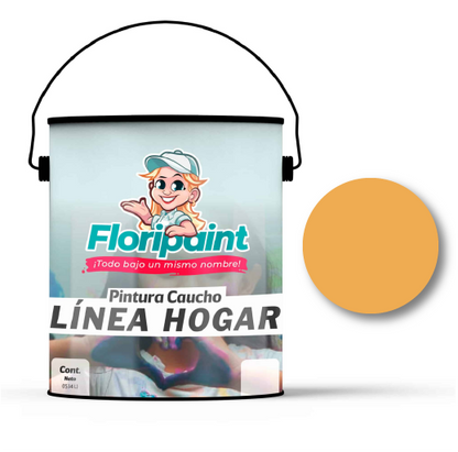 PINTURA CAUCHO CLASE "C" LINEA HOGAR FLORIPAINT