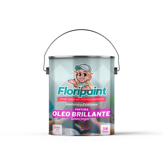 ESMALTE GALON OLEO BRILLANTE FLORIPAINT