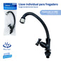 LLAVE PARA FREGADERO CUELLO DE CISNE NEGRA GRIVEN