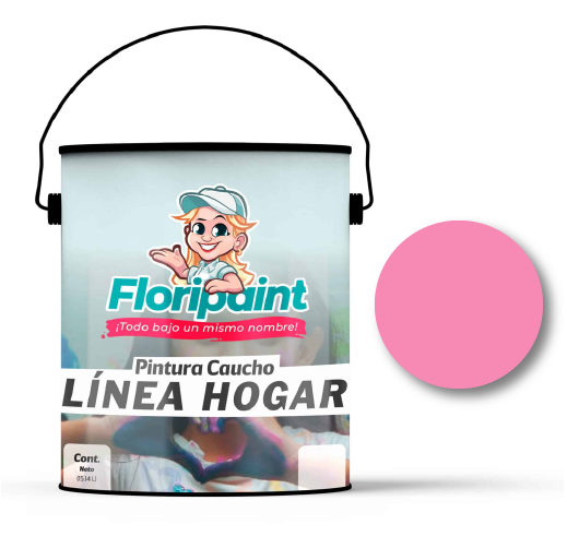 PINTURA CAUCHO CLASE "C" LINEA HOGAR FLORIPAINT